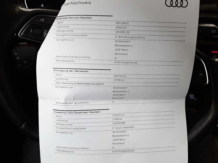 Photo 26 VIN: WAUZZZF43JA092466 - AUDI A4 AVANT 1.4 TFSI S 