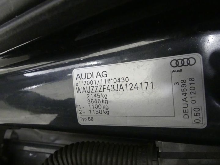 Photo 4 VIN: WAUZZZF43JA124171 - AUDI A4 AVANT 