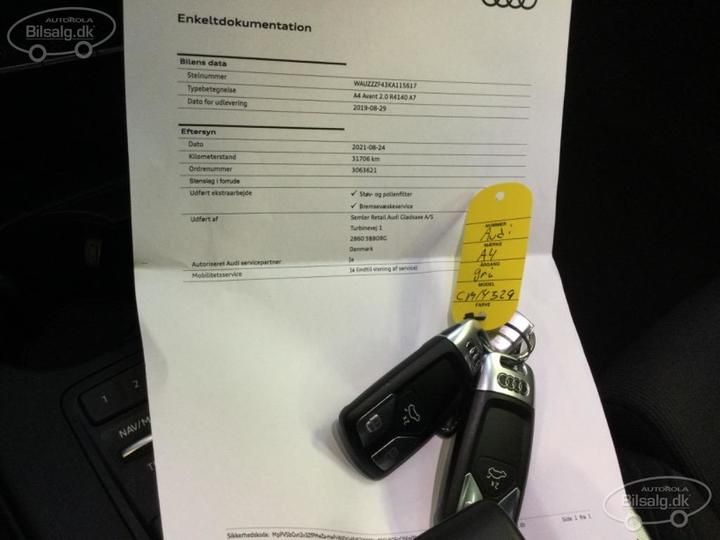 Photo 9 VIN: WAUZZZF43KA115617 - AUDI A4 AVANT 