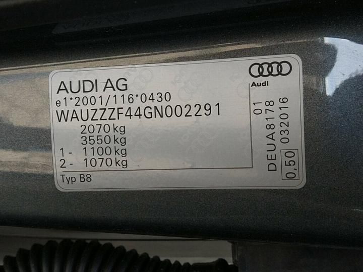 Photo 21 VIN: WAUZZZF44GN002291 - AUDI A4 