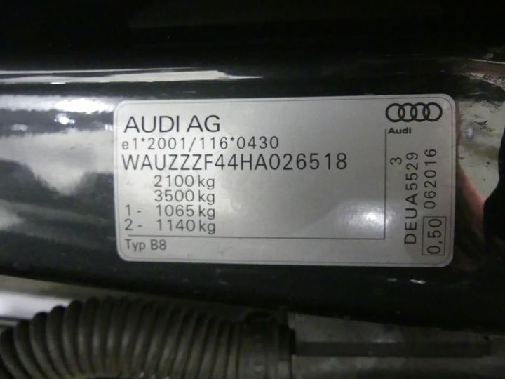 Photo 2 VIN: WAUZZZF44HA026518 - AUDI A4 AVANT 