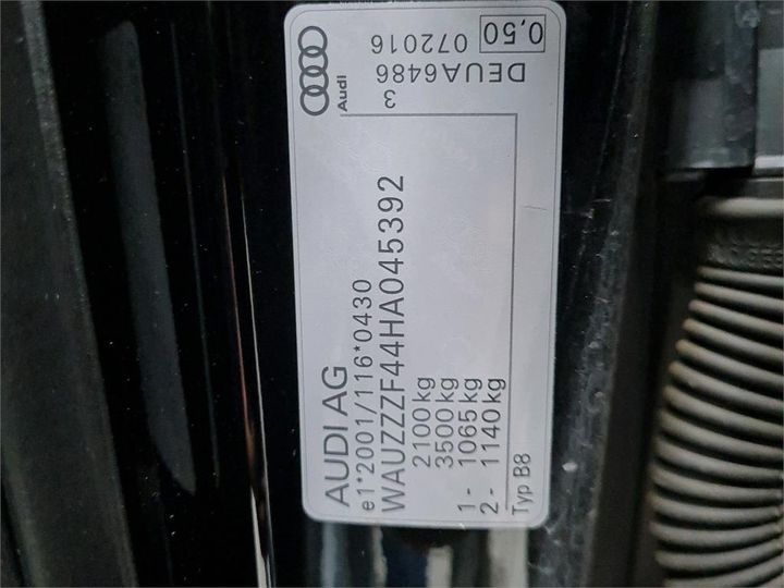 Photo 6 VIN: WAUZZZF44HA045392 - AUDI A4 AVANT 