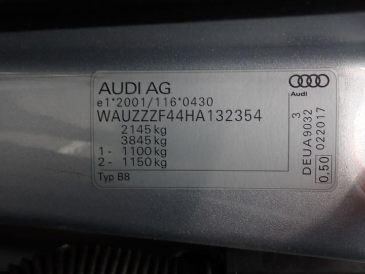 Photo 7 VIN: WAUZZZF44HA132354 - AUDI A4 AVANT 