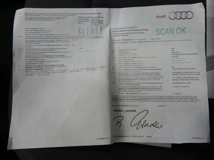 Photo 12 VIN: WAUZZZF44HA143449 - AUDI A4 AVANT 