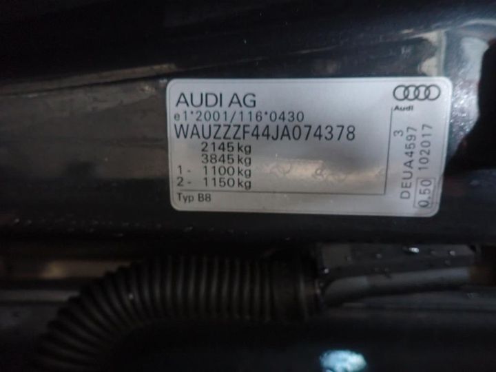 Photo 12 VIN: WAUZZZF44JA074378 - AUDI A4 AVANT 