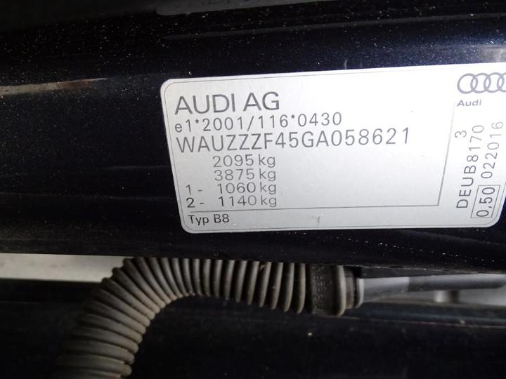 Photo 5 VIN: WAUZZZF45GA058621 - AUDI A4 