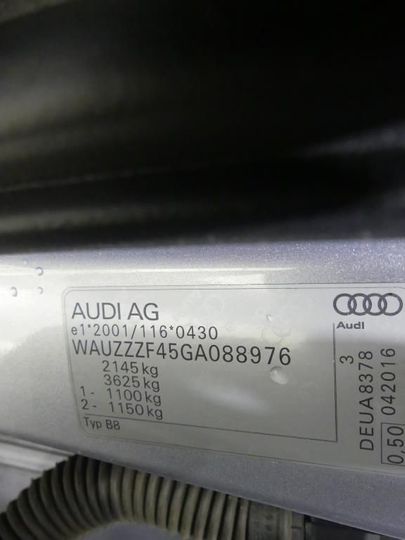 Photo 3 VIN: WAUZZZF45GA088976 - AUDI A4 AVANT 