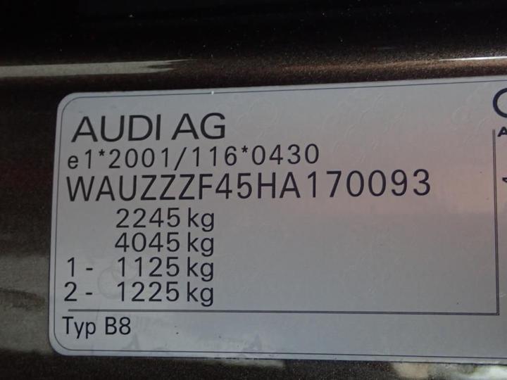 Photo 13 VIN: WAUZZZF45HA170093 - AUDI A4 ALLROAD 