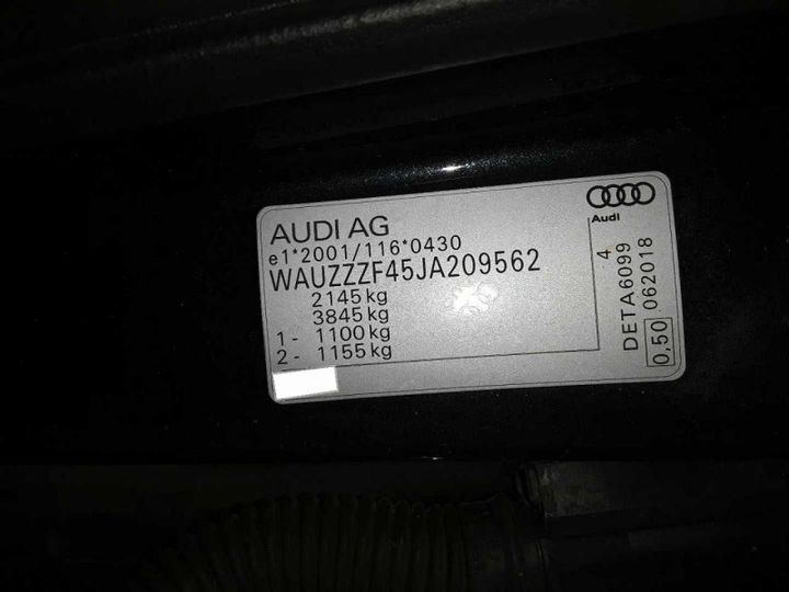 Photo 23 VIN: WAUZZZF45JA209562 - AUDI A4 2.0 TDI 