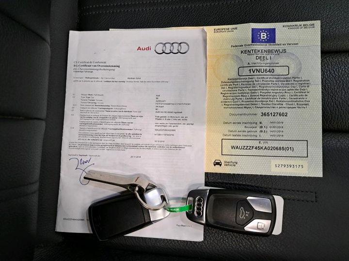 Photo 3 VIN: WAUZZZF45KA020685 - AUDI A4 AVANT 