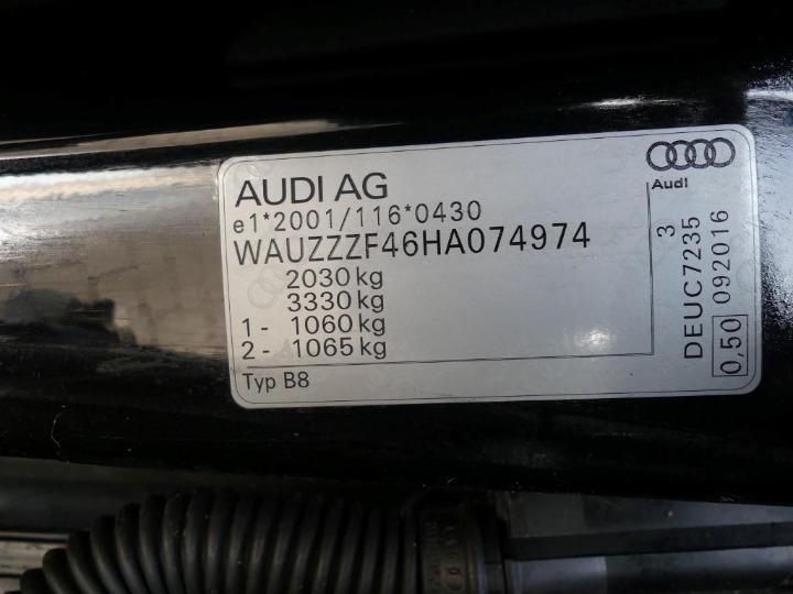 Photo 6 VIN: WAUZZZF46HA074974 - AUDI A4 SALOON 