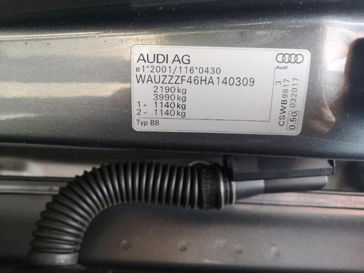 Photo 2 VIN: WAUZZZF46HA140309 - AUDI A4 