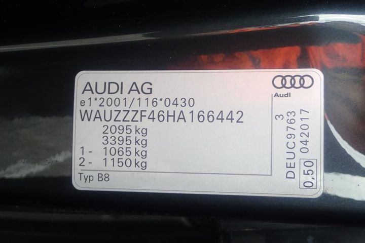 Photo 12 VIN: WAUZZZF46HA166442 - AUDI A4 AVANT 