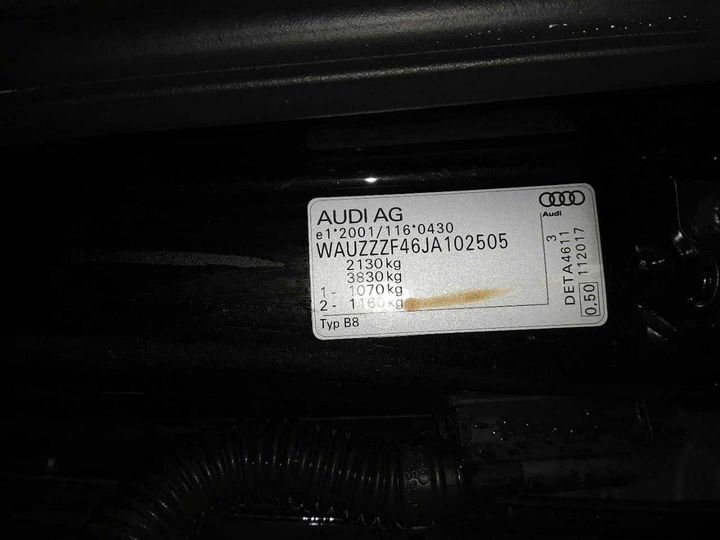 Photo 12 VIN: WAUZZZF46JA102505 - AUDI A4 AVANT 2.0 TDI 