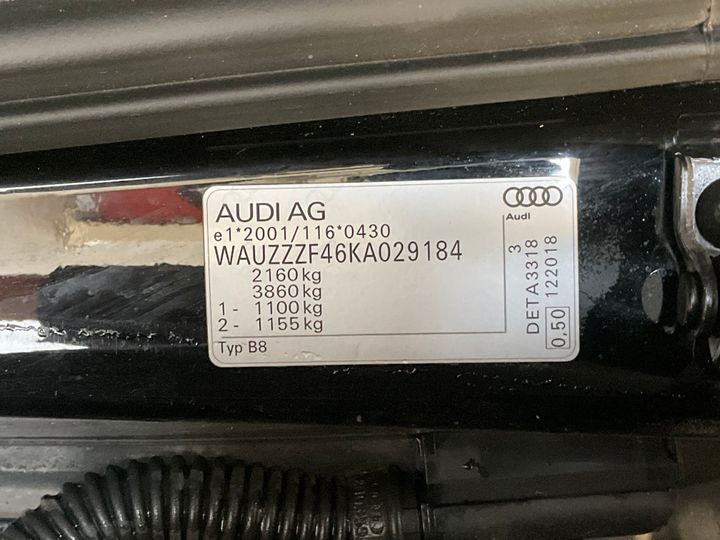 Photo 1 VIN: WAUZZZF46KA029184 - AUDI A4 