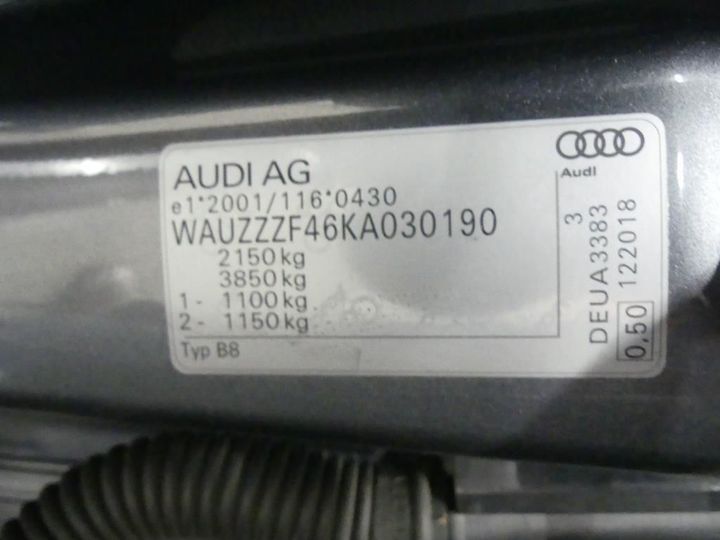 Photo 3 VIN: WAUZZZF46KA030190 - AUDI A4 AVANT 