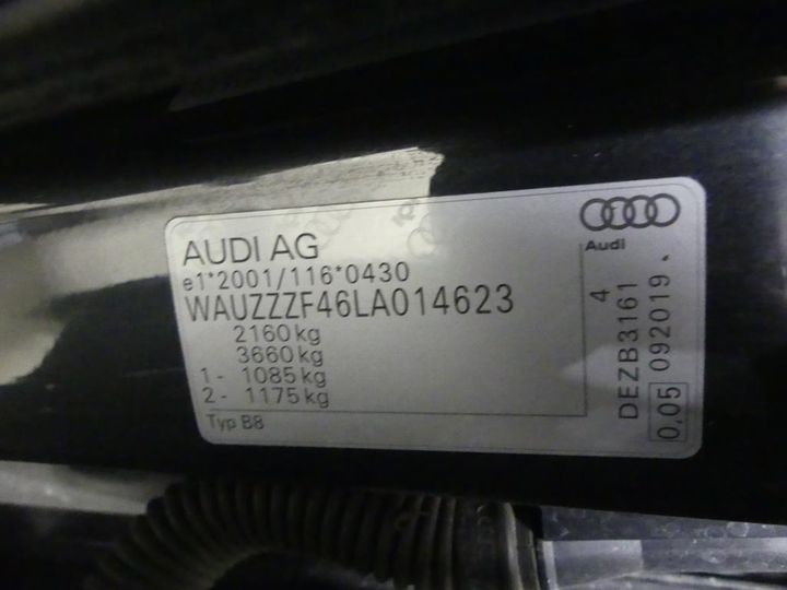 Photo 3 VIN: WAUZZZF46LA014623 - AUDI A4 AVANT 