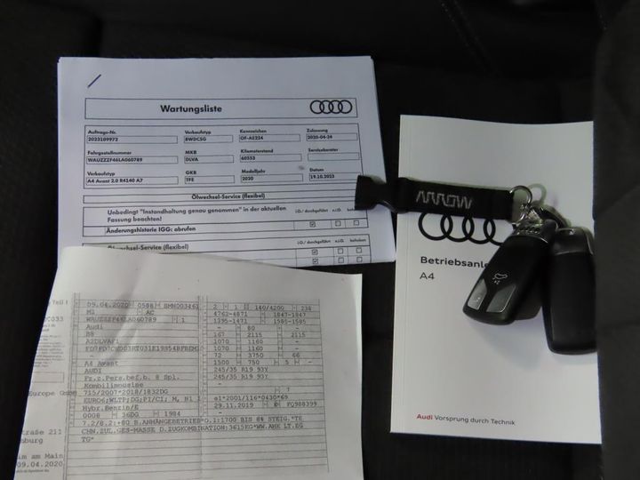 Photo 10 VIN: WAUZZZF46LA060789 - AUDI A4 