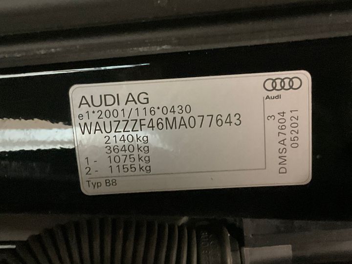 Photo 1 VIN: WAUZZZF46MA077643 - AUDI A4 