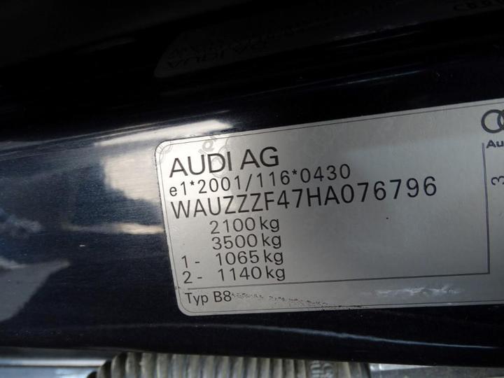 Photo 5 VIN: WAUZZZF47HA076796 - AUDI A4 