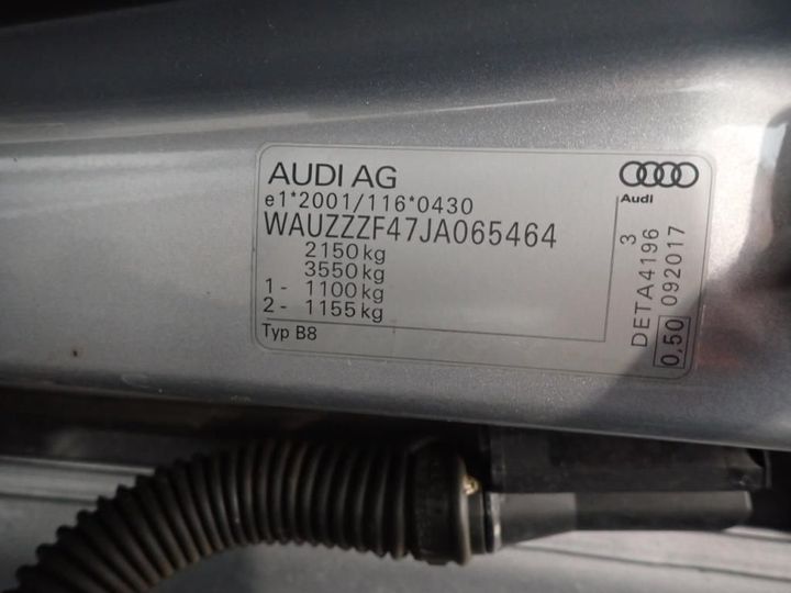 Photo 11 VIN: WAUZZZF47JA065464 - AUDI A4 AVANT 