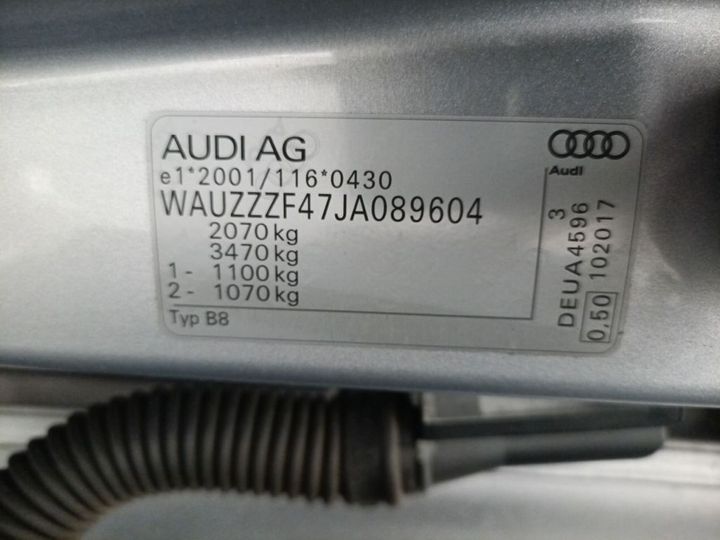 Photo 15 VIN: WAUZZZF47JA089604 - AUDI A4 BERLINE '15 