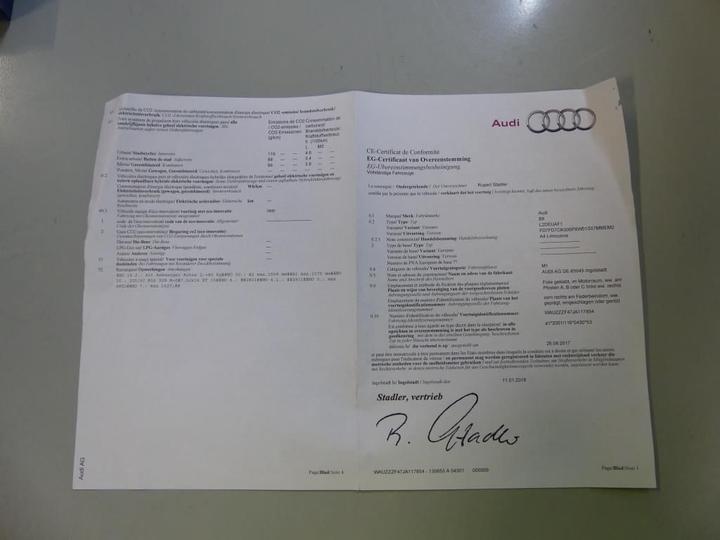 Photo 4 VIN: WAUZZZF47JA117854 - AUDI A4 