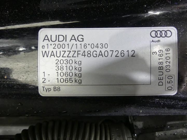 Photo 3 VIN: WAUZZZF48GA072612 - AUDI A4 