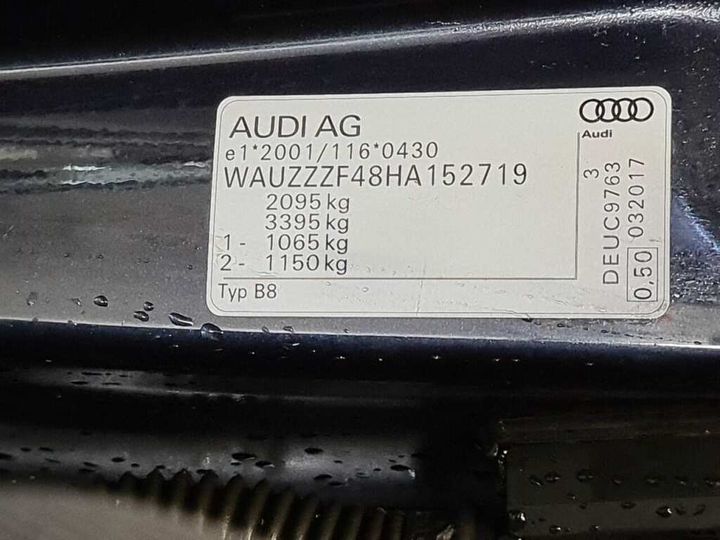 Photo 35 VIN: WAUZZZF48HA152719 - AUDI A4 