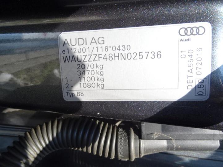 Photo 12 VIN: WAUZZZF48HN025736 - AUDI A4 