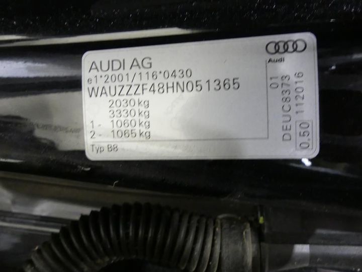 Photo 4 VIN: WAUZZZF48HN051365 - AUDI A4 