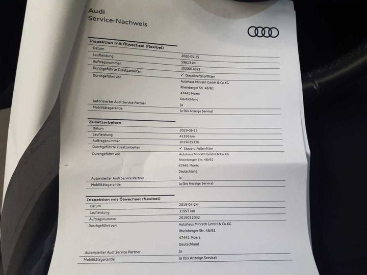 Photo 30 VIN: WAUZZZF48JA051315 - AUDI A4 2.0 TDI ULTRA 