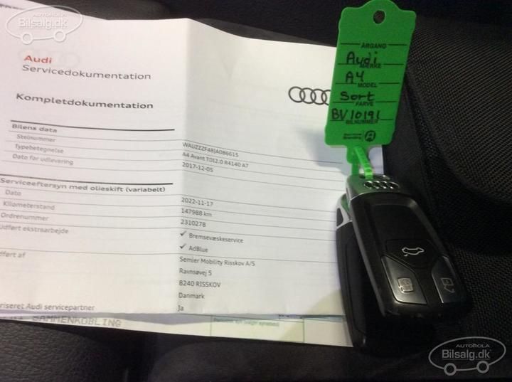 Photo 6 VIN: WAUZZZF48JA086615 - AUDI A4 ESTATE 