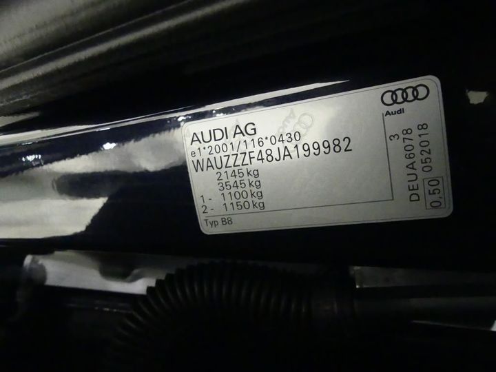 Photo 4 VIN: WAUZZZF48JA199982 - AUDI A4 AVANT 