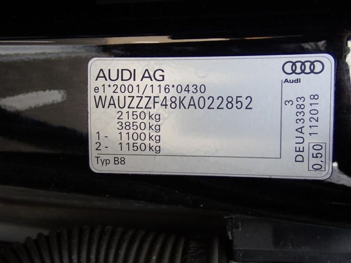 Photo 12 VIN: WAUZZZF48KA022852 - AUDI A4 AVANT 