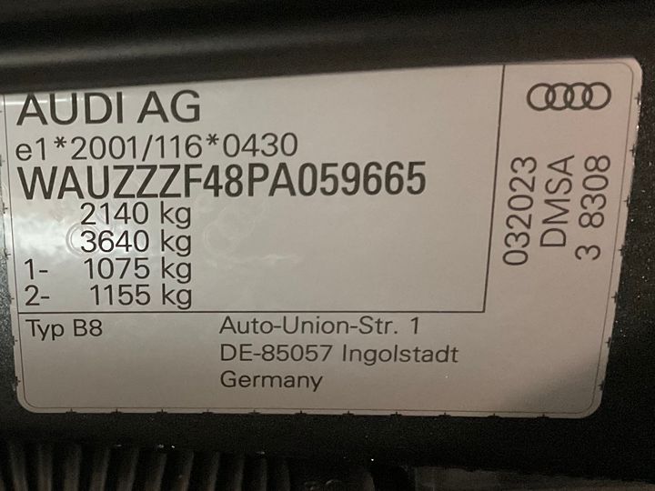 Photo 1 VIN: WAUZZZF48PA059665 - AUDI A4 