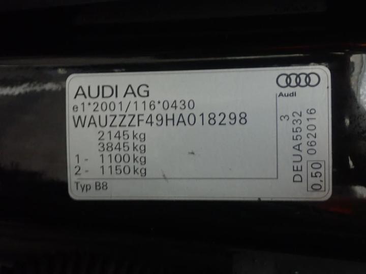 Photo 7 VIN: WAUZZZF49HA018298 - AUDI A4 AVANT 