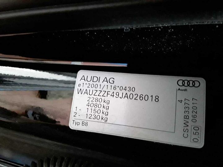 Photo 13 VIN: WAUZZZF49JA026018 - AUDI A4 ALLROAD QUATTRO 