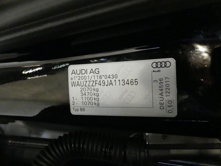 Photo 4 VIN: WAUZZZF49JA113465 - AUDI A4 