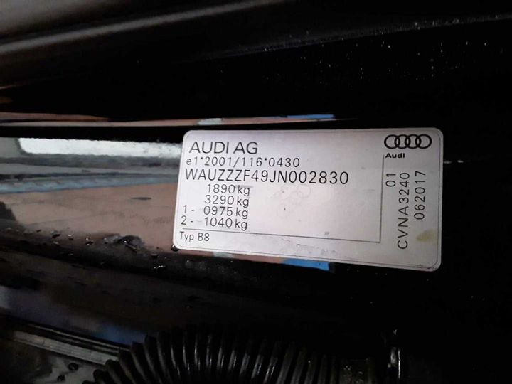 Photo 12 VIN: WAUZZZF49JN002830 - AUDI A4 1.4 TFSI 