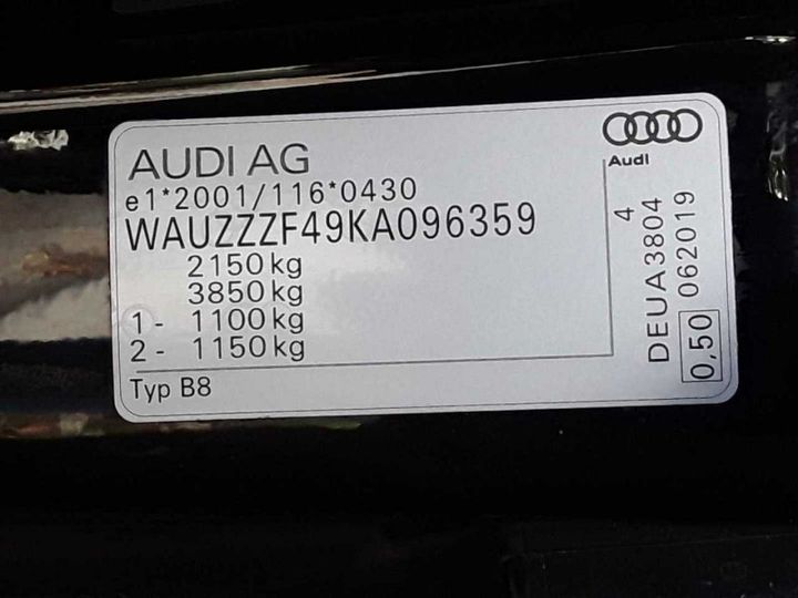 Photo 11 VIN: WAUZZZF49KA096359 - AUDI A4 AVANT 2.0 TDI 