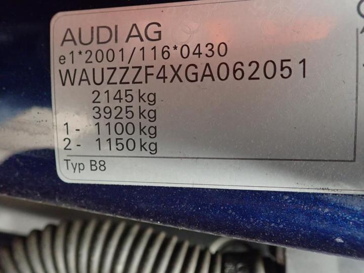 Photo 15 VIN: WAUZZZF4XGA062051 - AUDI A4 AVANT 