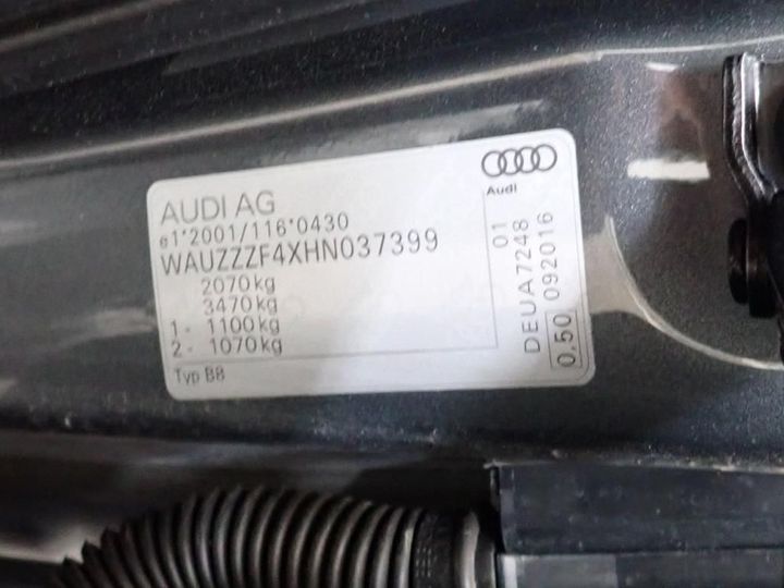 Photo 13 VIN: WAUZZZF4XHN037399 - AUDI A4 4P 