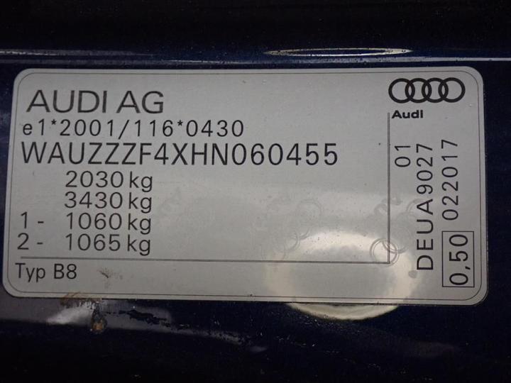 Photo 14 VIN: WAUZZZF4XHN060455 - AUDI A4 4P 