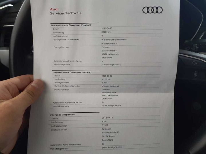 Photo 23 VIN: WAUZZZF4XJA210819 - AUDI A4 AVANT 2.0 TDI 