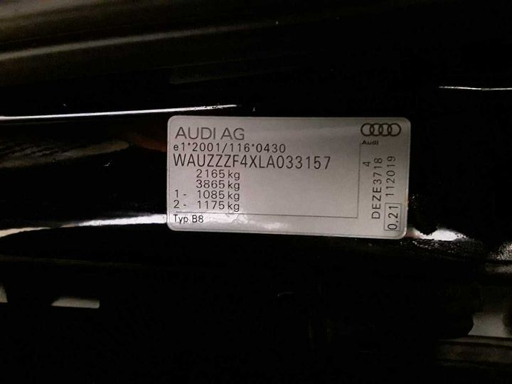 Photo 11 VIN: WAUZZZF4XLA033157 - AUDI A4 AVANT 35 TDI S 