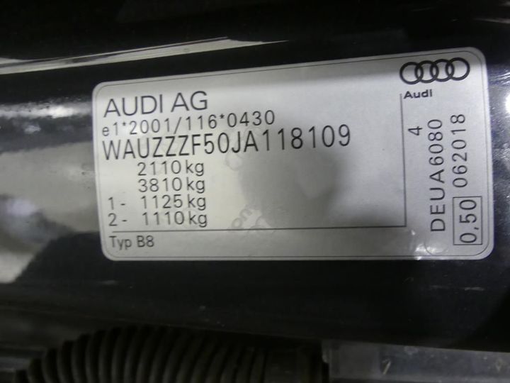 Photo 5 VIN: WAUZZZF50JA118109 - AUDI A5 SPORTBACK 