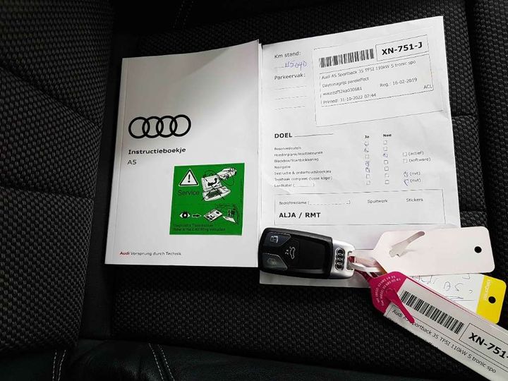 Photo 18 VIN: WAUZZZF52KA030681 - AUDI A5 SPORTBACK 