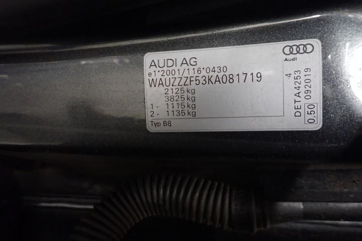 Photo 7 VIN: WAUZZZF53KA081719 - AUDI A5 SPORTBACK 