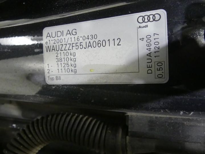 Photo 3 VIN: WAUZZZF55JA060112 - AUDI A5 SPORTBACK 